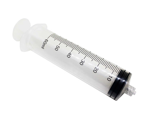 3-TEILIGE SPRITZE OHNE NADEL - 60 ml LLC