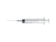 3-PIECE SYRINGE WITH 21G NEEDLE - 20 ml eccentric CL