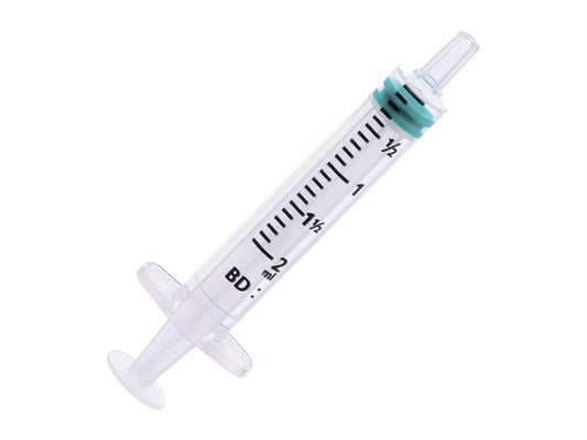 BD EMERALD SPRITZE OHNE NADEL – 2 ml Luer Central Slip