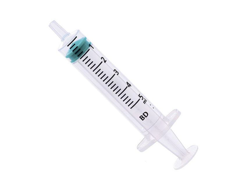 BD EMERALD SYRINGE WITHOUT NEEDLE - 5 ml Central Luer Slip