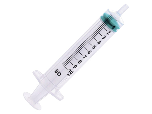 BD EMERALD SPRITZE OHNE NADEL – 10 ml zentraler Luer-Slip