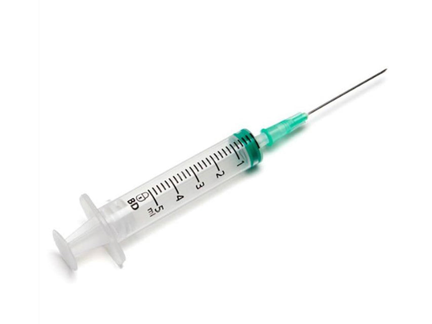 SIRINGA BD EMERALD CON AGO 21G - 5 ml Luer Slip centrale