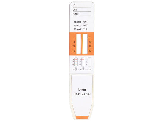 MULTITEST MIDSTREAM ON SALIVA - 6 drugs, 8 parameters - professional