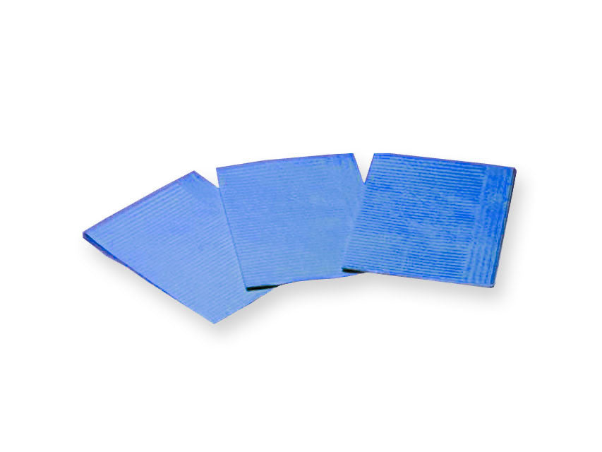 LINGETTES POLYTHÈNE 33x45 cm - bleues