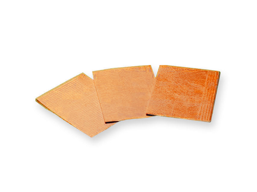 LINGETTES POLYTHÈNE 33x45 cm - orange