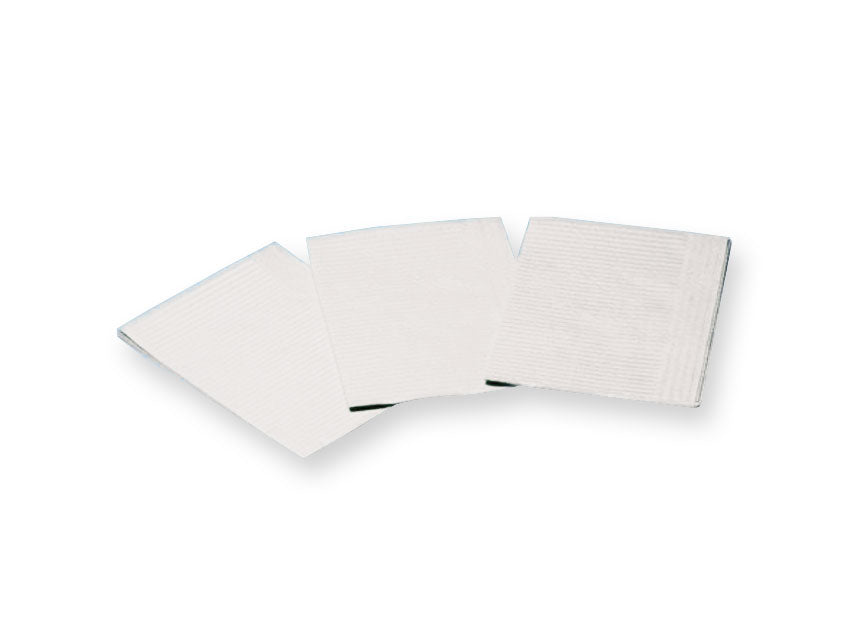 POLYTHENE WIPES 33x45 cm - white