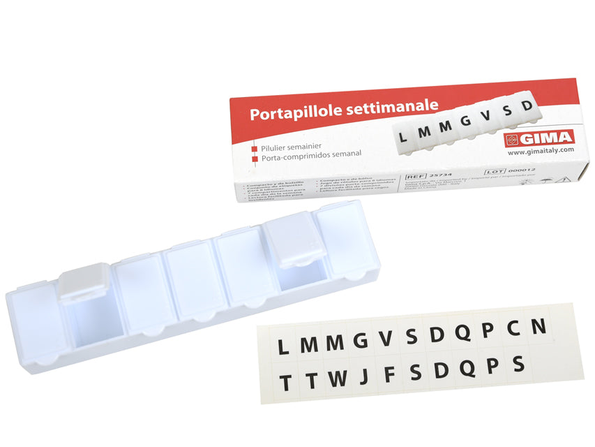 PILBOX HEBDOMADAIRE
