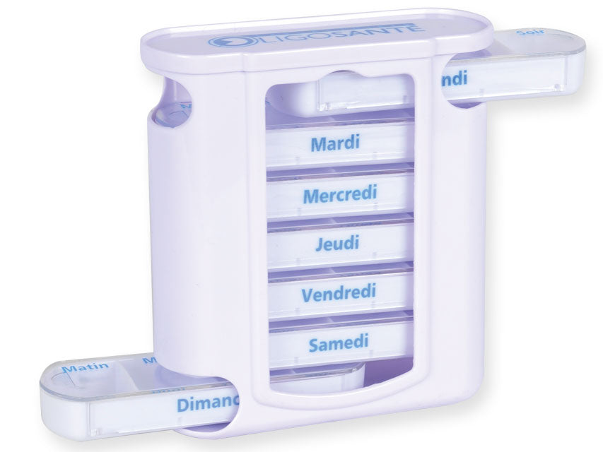 PILBOX HEBDOMADAIRE x4 TOUR - Anglais/Français