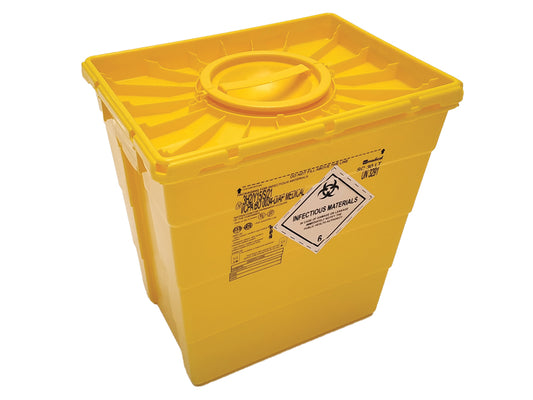 CONTENITORE RIFIUTI 30 litri - coperchio doppio