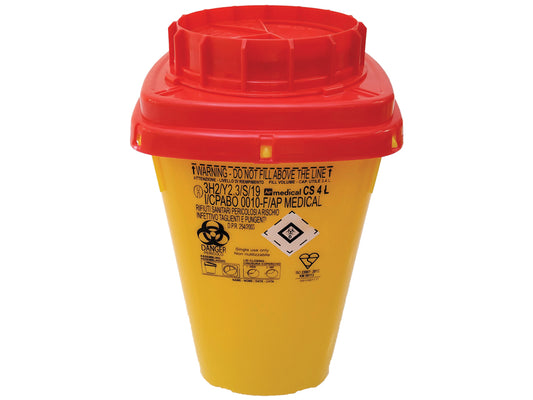CONTENITORE RIFIUTI TAGLIENTI LINEA CS - 4 litri