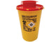 CONTENEUR À DÉCHETS D'ARTICLES POINTUES PBS LINE - 2 litres