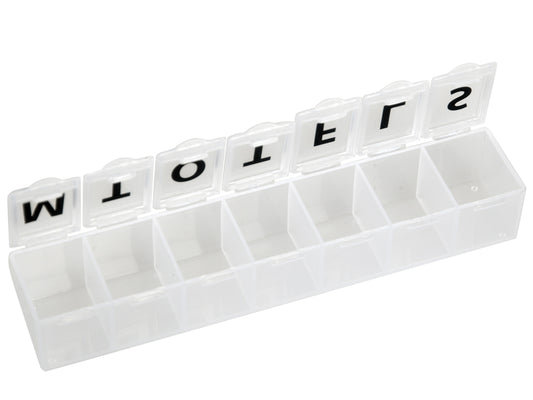 PILBOX HEBDOMADAIRE - blanc - blister - sve/nor/dan