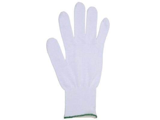 GUANTES DE ALGODÓN - talla 7.5 - blanco
