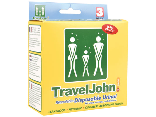 TRAVELJOHN TRAGBARE TOILETTE – 800 cc