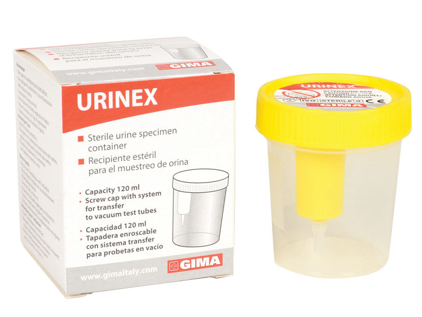 URINE PLUS CONTAINER 120 ml with sampler