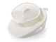 SLIPPER PAN WITH HANDLE AND LID 1500 ml - white - plastic