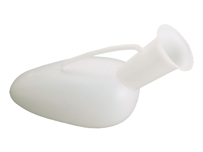 MÄNNLICHES URINAL AUS KUNSTSTOFF
