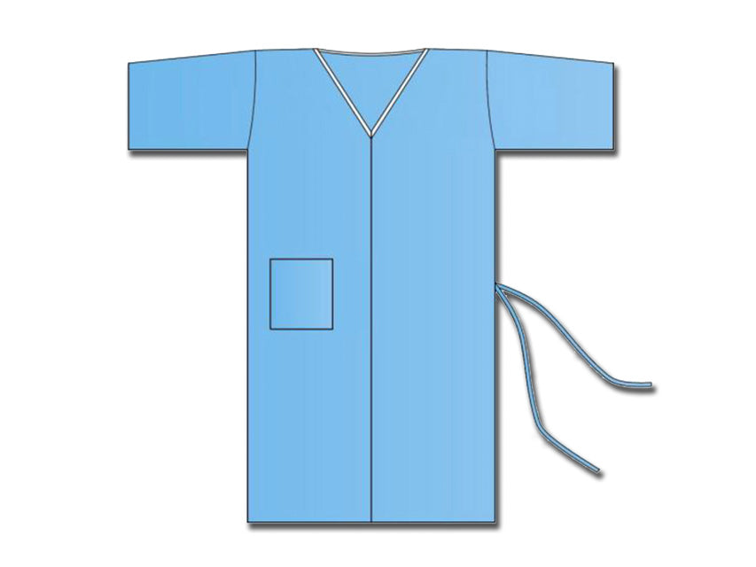 EINWEG-TNT-KIMONO – blaue Farbe