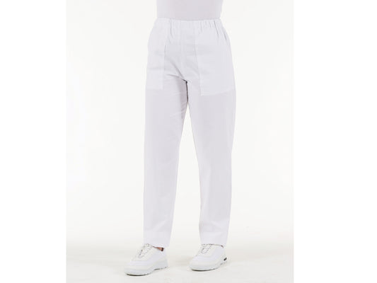 PANTALONES DE ALGODÓN - blanco - XXL