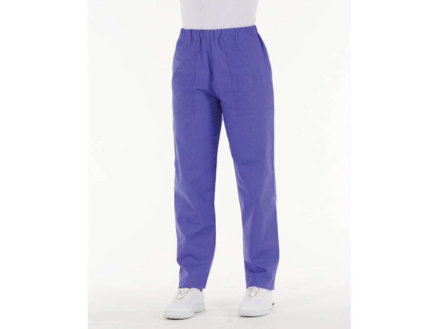 COTTON TROUSERS - indigo - S
