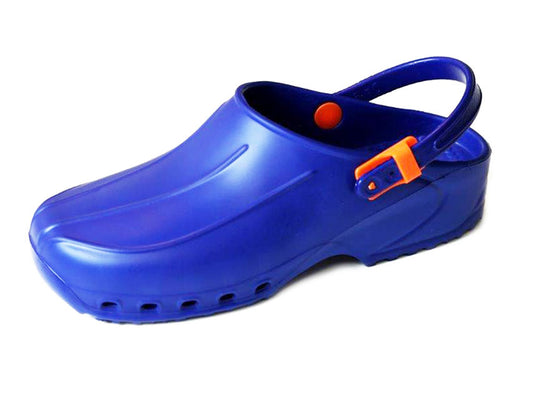 ULTRALIGHT CLOGS mit Spitze - 44 - blau