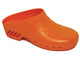 ORANGE CLOGS - without holes - 47-48