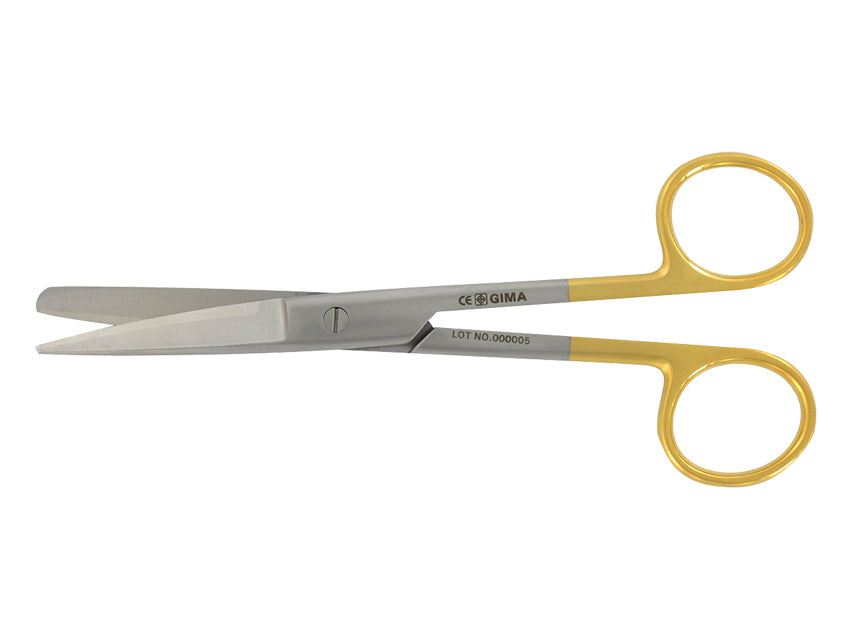 STRAIGHT SCISSORS C.T. ALTERNATE POINTS - 14.5 cm