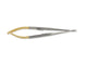 PORTE AIGUILLE CASTROVIEJO C.T. RECTUS - 14 cm - pointes moletées