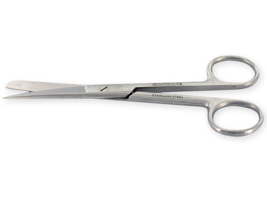 STRAIGHT SCISSORS alternating tips - 20 cm