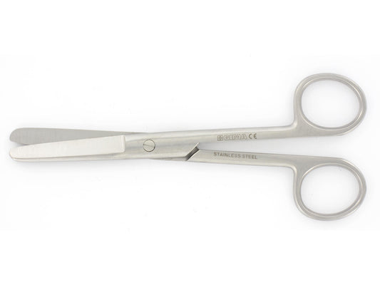 STRAIGHT SCISSORS with blunt tips - 14.5 cm
