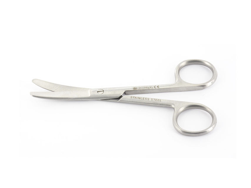 CURVED SCISSORS with blunt tips - 14.5 cm