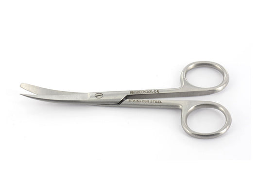 CURVED SCISSORS alternate tips - 16 cm