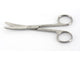 GEBOGENE SCHERE - stumpfe Spitzen - 18 cm