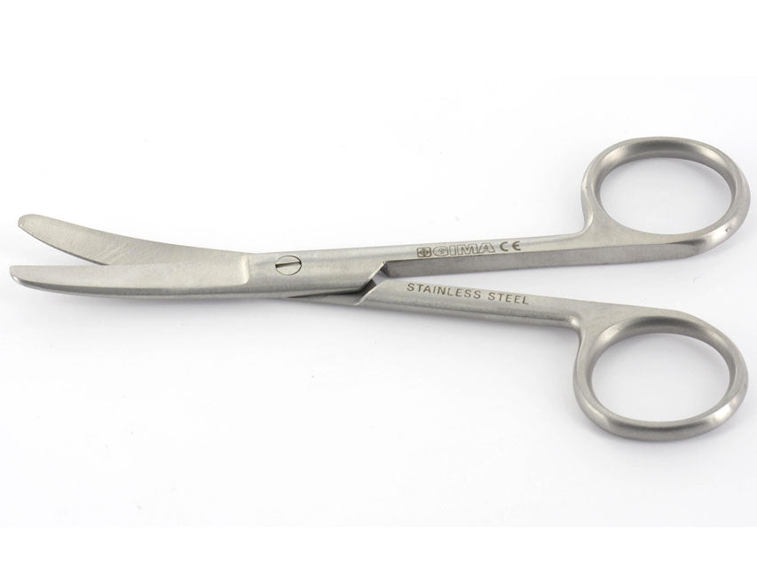 GEBOGENE SCHERE - stumpfe Spitzen - 20 cm