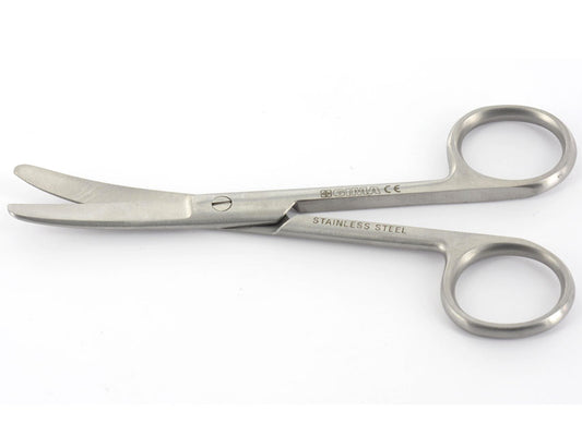 CURVED SCISSORS - blunt tips - 20 cm