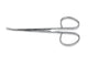 RIBBON SUTURE SCISSORS - curved - 12 cm