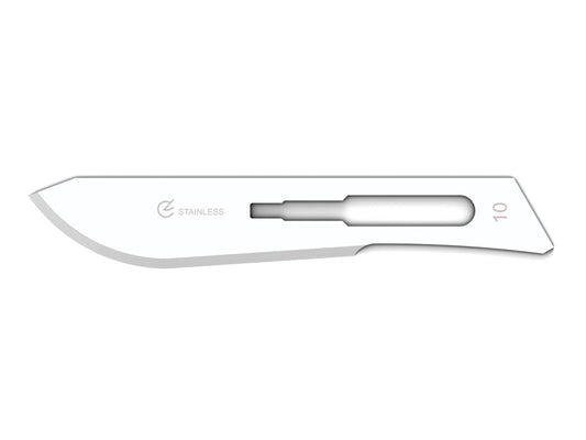 GIMA EDELSTAHLKLINGEN N. 10 STERIL
