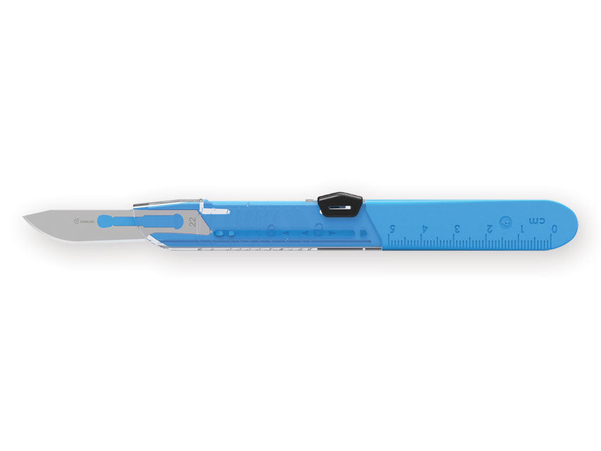 GIMA SAFETY SCALPEL NO. 22 - sterile