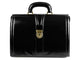 BOLSO "FLOWER LEATHER CASE" - negro