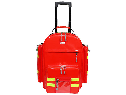 LOGIC 2 PVC-RUCKSACK MIT TROLLEY – rot