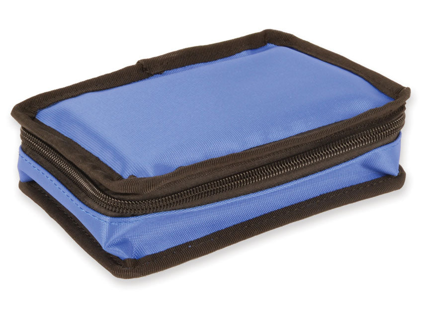 Empty MINI DIABETIC BAG - blue nylon