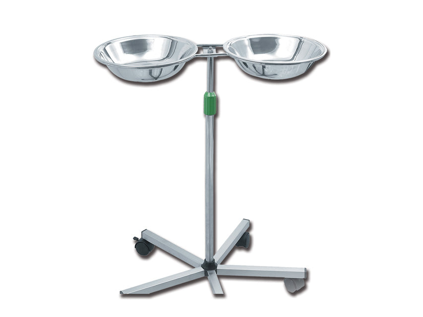 DOUBLE BOWL TROLLEY
