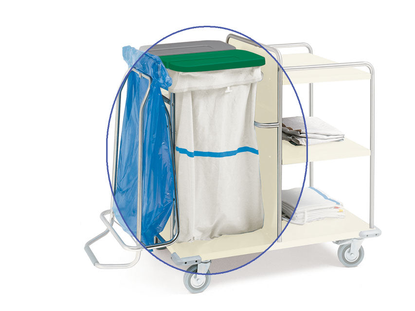 SAC TROLLEY - lavable - bande bleue
