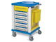 PHARMACY TROLLEY small - 15 compartments