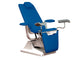 GYNEX SESSEL mit Rollenhalter - blau