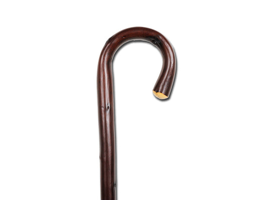 WOODEN STICK - curved handle