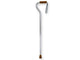 ALUMINUM STICK WITH CURVED HANDLE