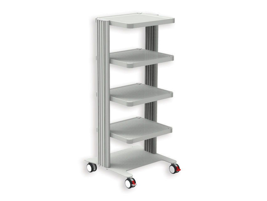 CARRELLO EASY - 4 ripiani 40x36 cm + base