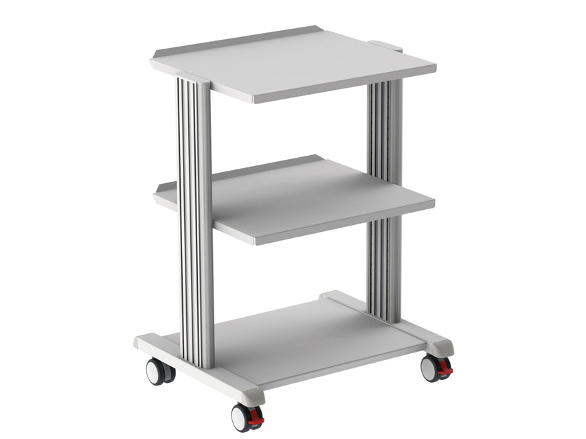 SMART TROLLEY - 2 étagères 50x42 cm + socle