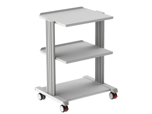 SMART TROLLEY - 2 Regale 50x42 cm + Sockel